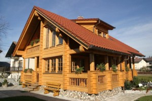 Wooden cottage - Slovenievastgoed.nl
