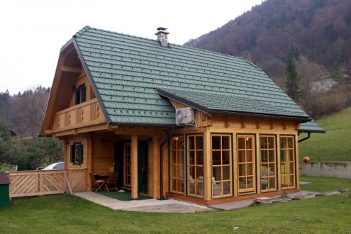 Real estate Slovenia - wooden cottage