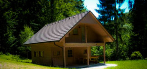 Log cabin Slovenia