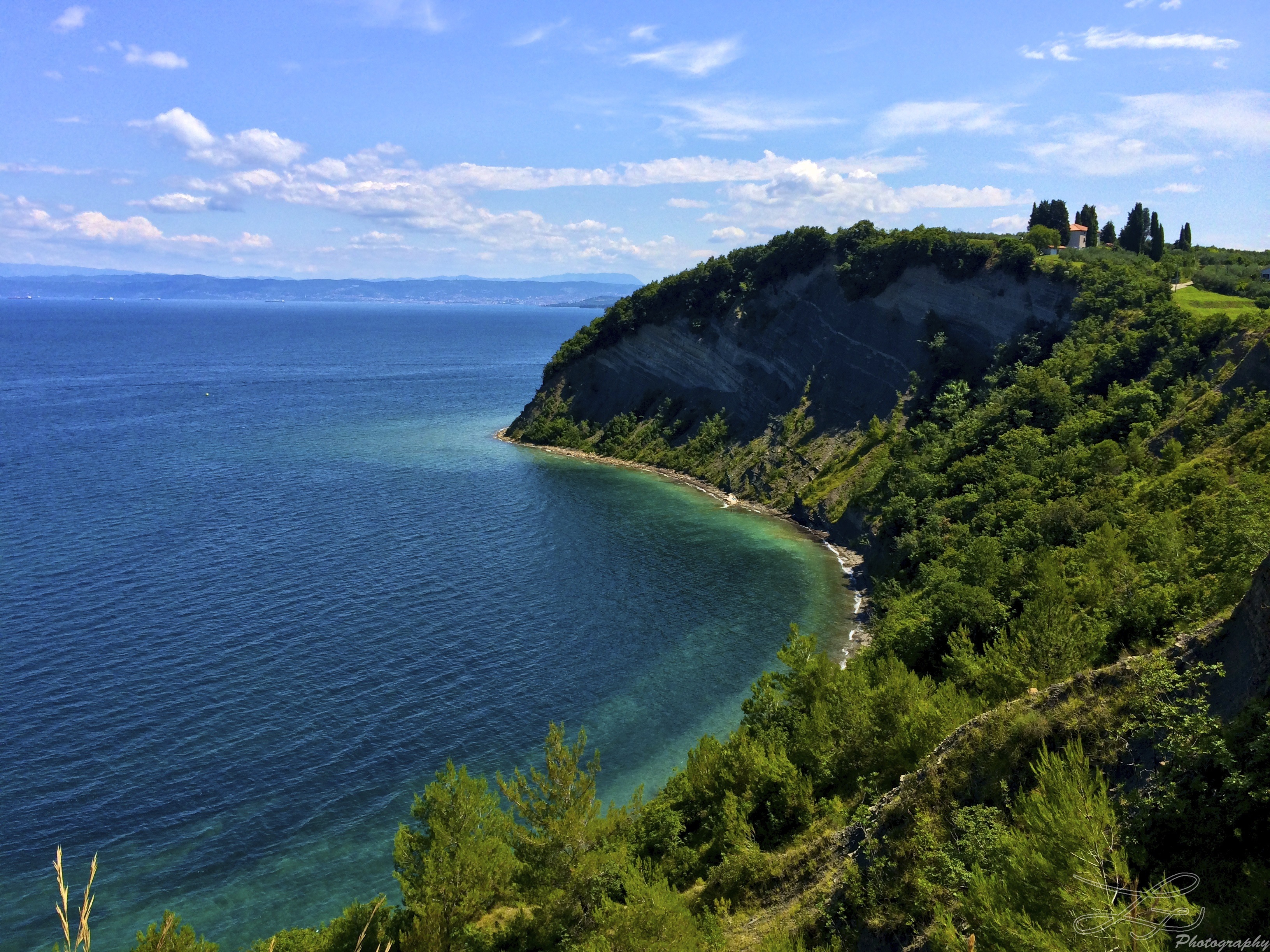 Slovenia Adriatische kust Strunjan Moonbay